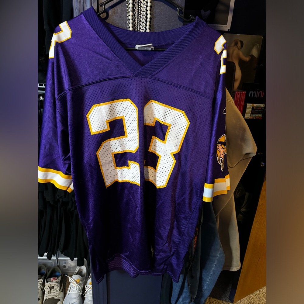 🔥Vintage Reebok Minnesota Vikings Michael Bennett #23 Jersey size medium🔥